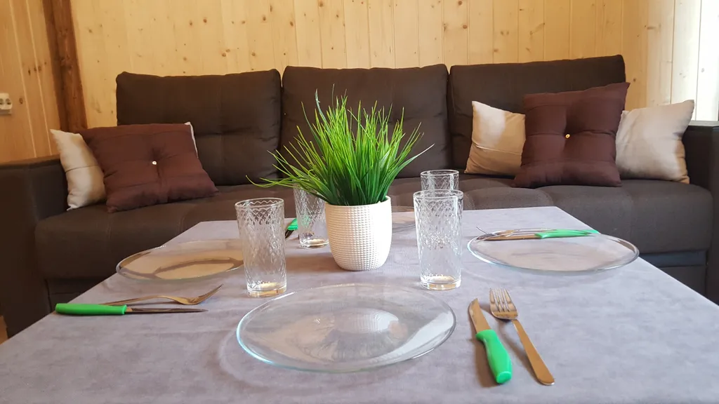 База отдыха с видом на горы в Приэльбрусье