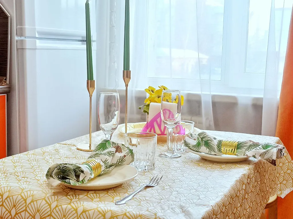 1-к квартира до 6 гостей около рынка Новый