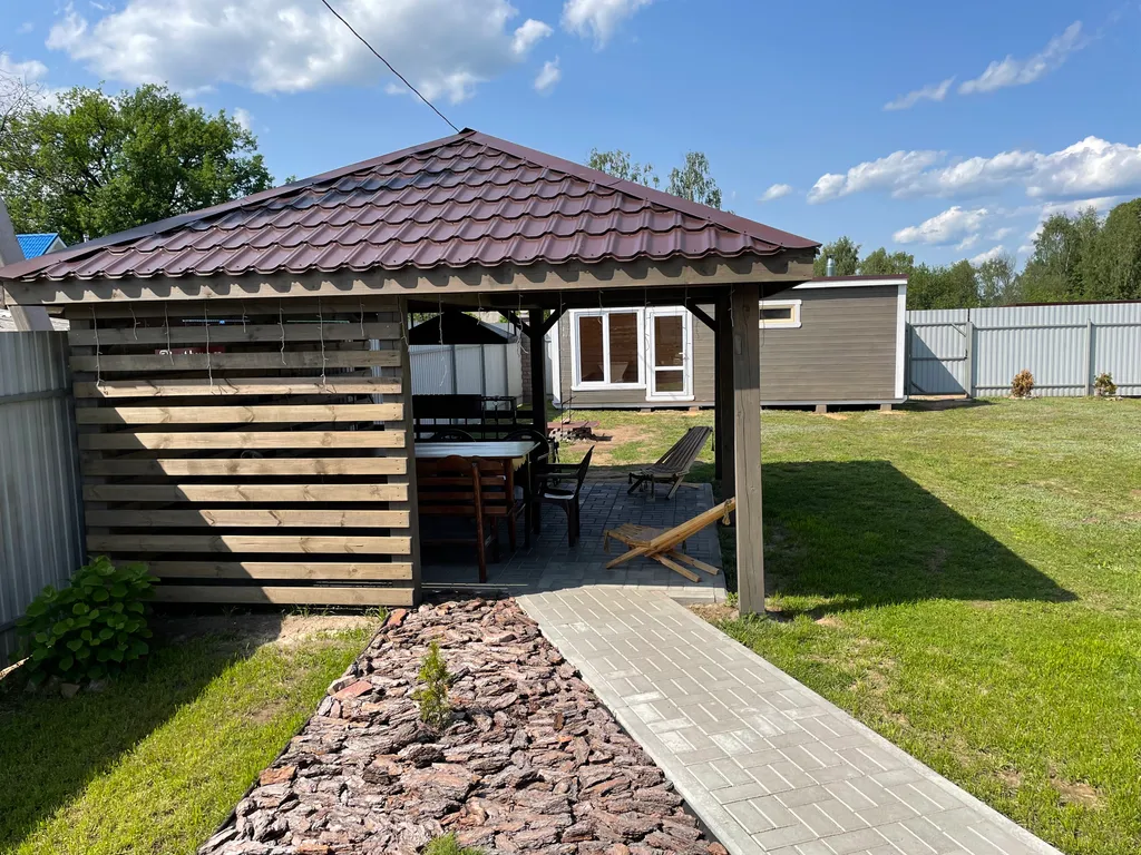 Дом с баней на горьковском водохранилище