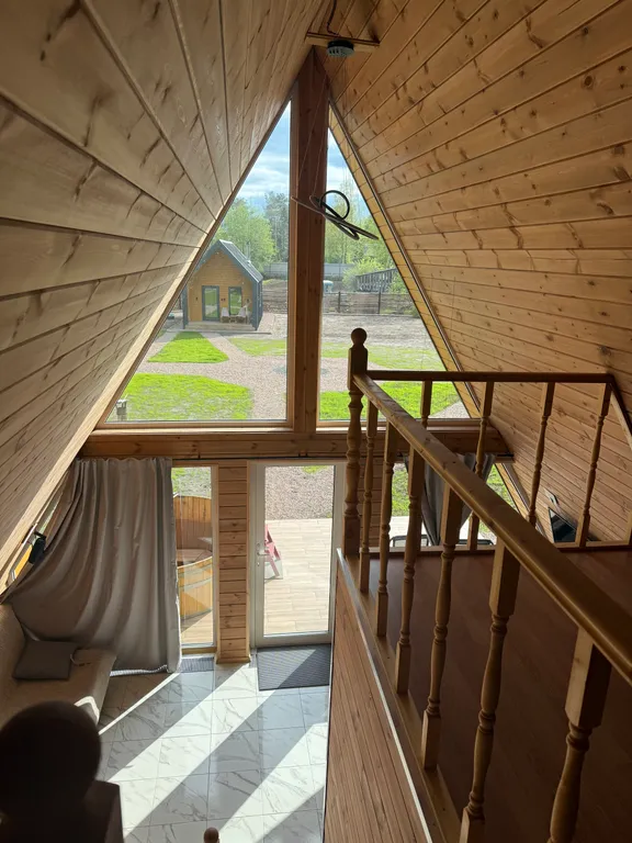 Коттедж 3-комнатный Дом — Деревянное