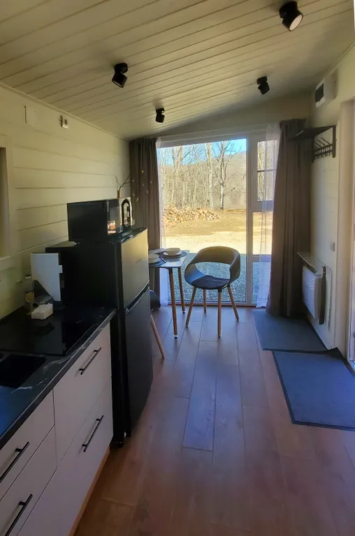 Барн-хаус 2+1 в тишине у леса и горной реки