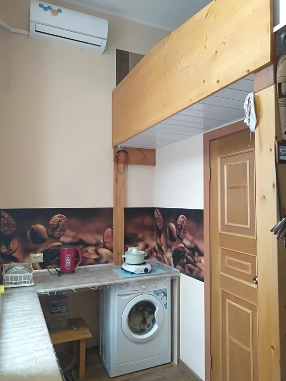 Студия в самом центре города/ двухуровневая.