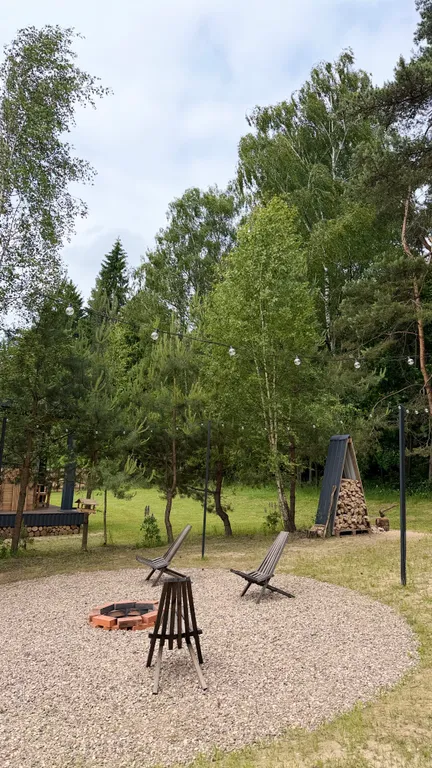 Дом A-frame в лесу Несвиж