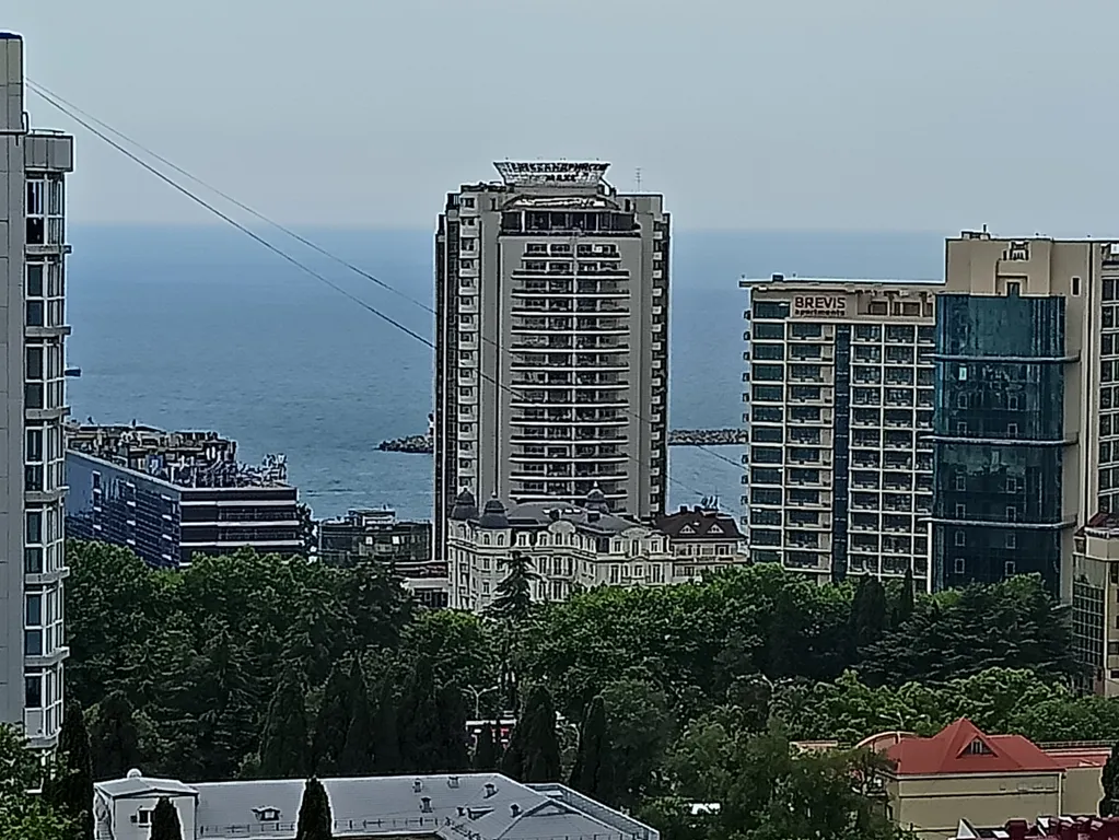 Квартира Квартира Видовая студия с шикарным видом на море и большим балконом — Сочи