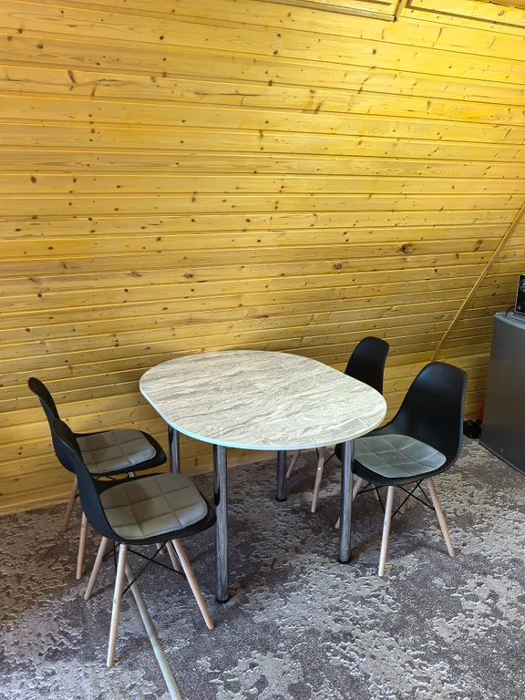 Дом 36m2 — чан на улице, современная кухня, Wi-Fi