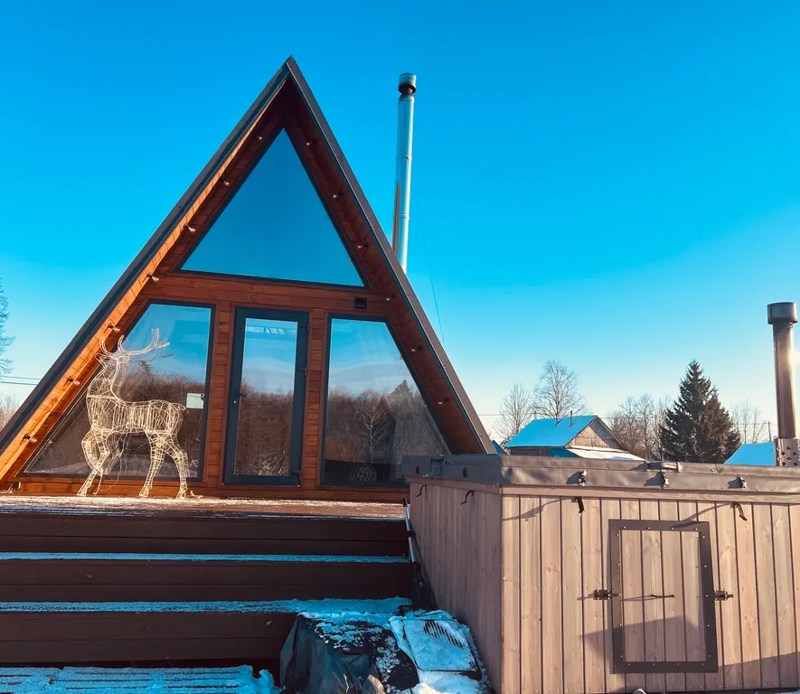 A-frame lamour house