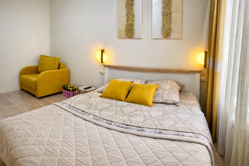 2-комнатная квартира у парка Цветник