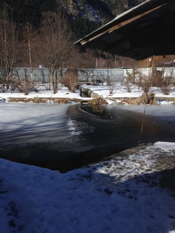 Коттедж Дом с баней и озером — Теберда