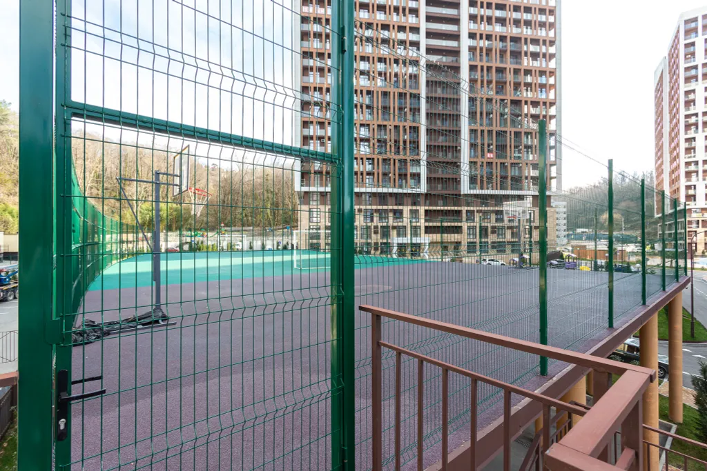 Студия Аллея 114 с балконом и видом на лесопарк