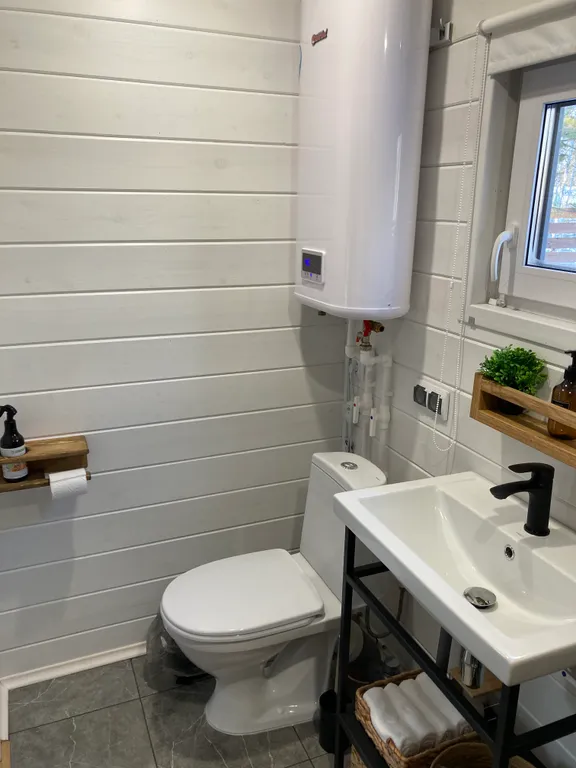 Уютный домик и жаркая баня для отдыха вдали от городской суеты