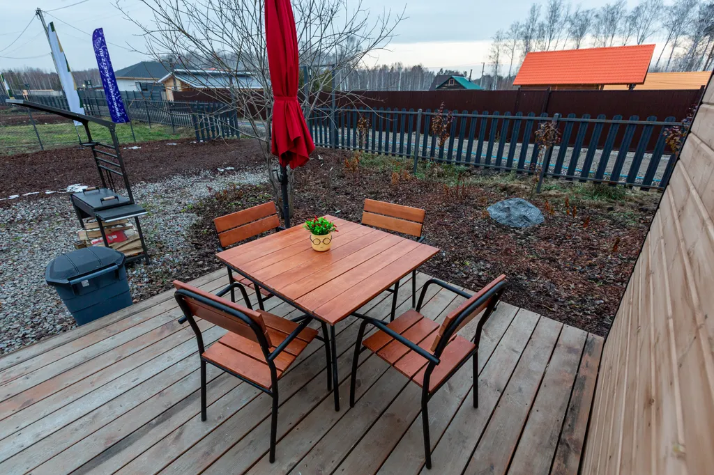 Семейный домик с финской сауной у леса