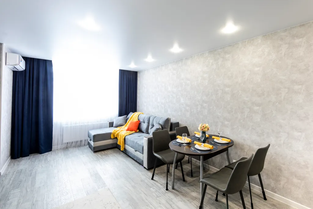 Однокомнатная квартира на 4 гостей