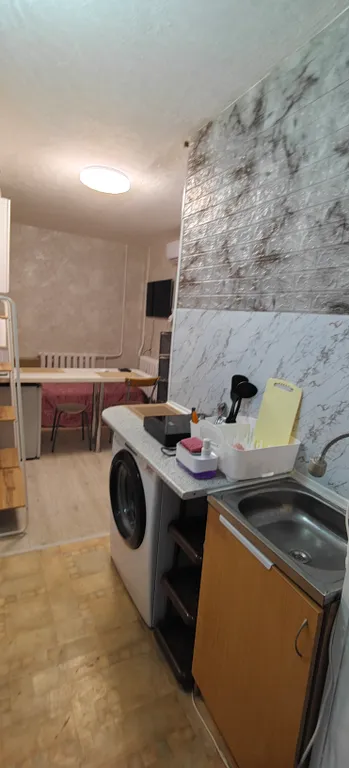 Студия на Русской с балконом