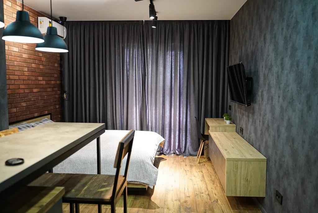 Студия с кондиционером в стиле Лофт