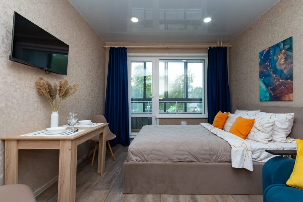 Квартира Уютная студия рядом с зоопарком! — Новосибирск