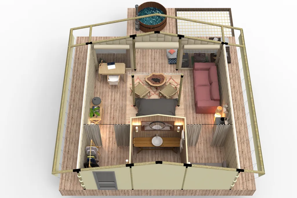 1-комнатный Дом