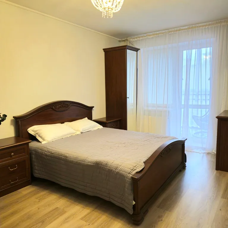 Комфортная 2‑комнатная квартира: свежий ремонт и вид на аквапарк