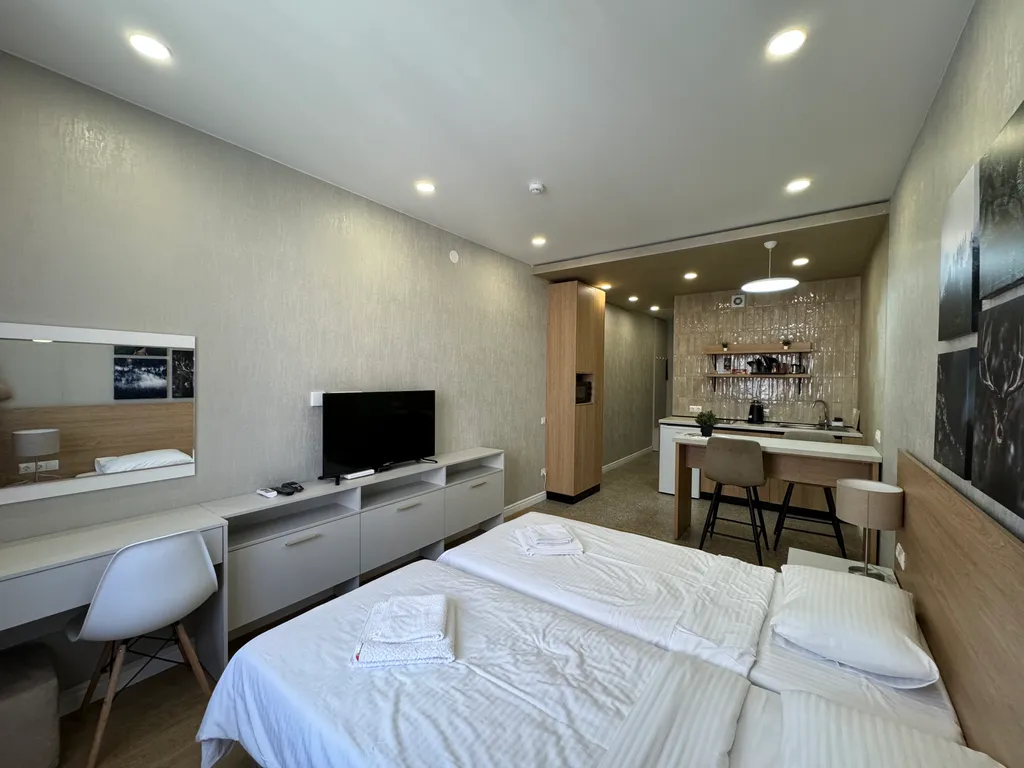 Квартира Квартира Комфортная студия с видом на Енисей — Красноярск