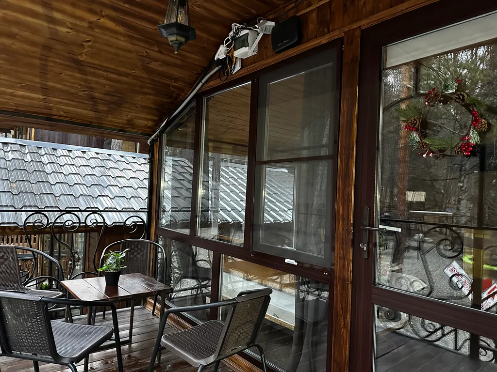 Коттедж Уютный домик с панорамными окнами с видом на лес — Архыз