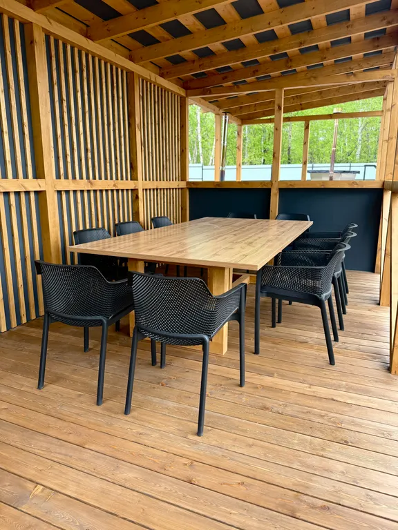 Домик с видом на вулкан