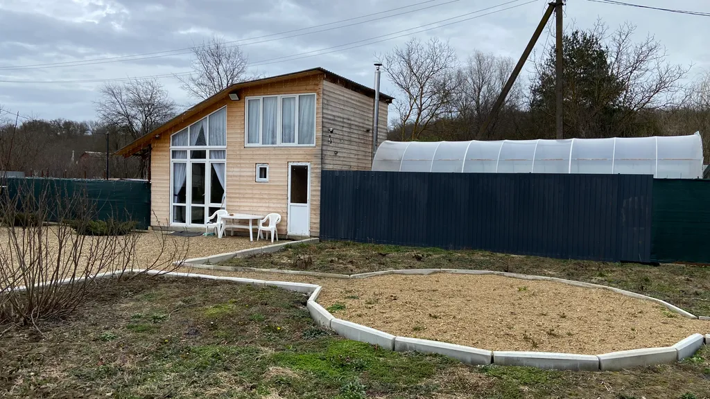 Коттедж Дом на природе с бассейном, русской баней и банным чаном — Афипский