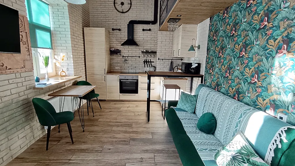 Квартира в стиле лофт у парка