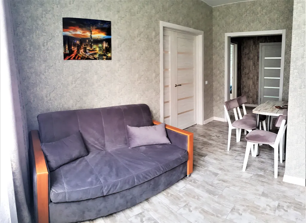 Двухкомнатная квартира с евроремонтом