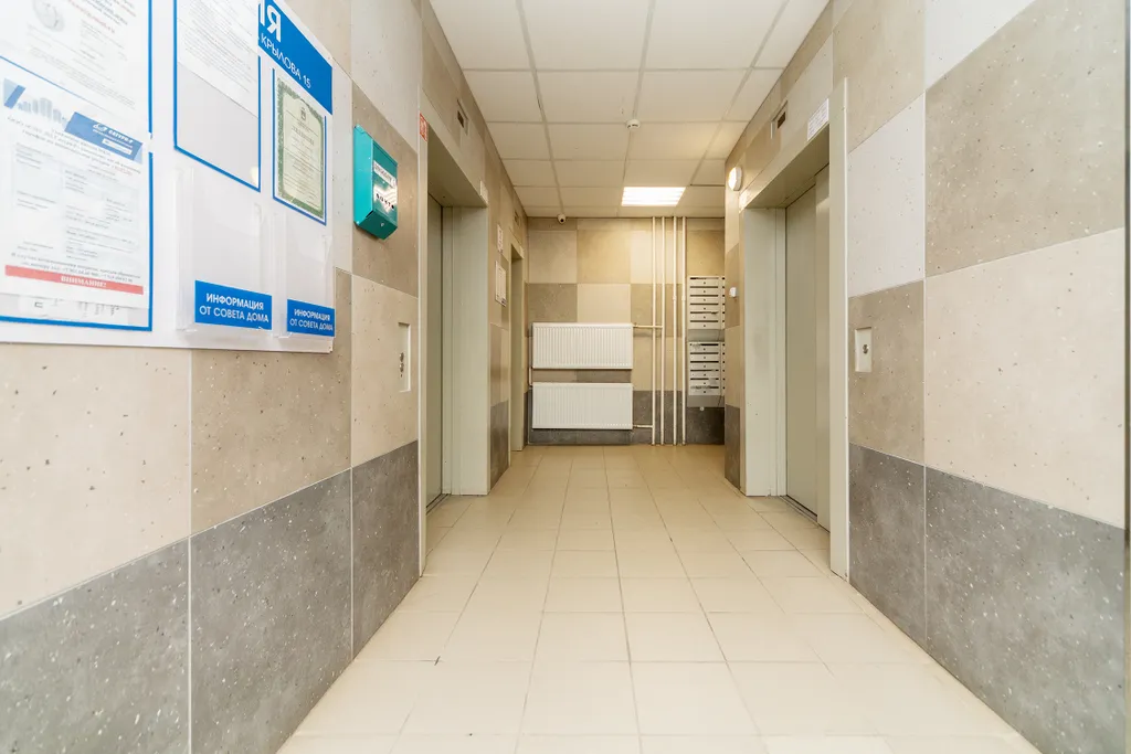 Студия на 17 этаже в центре города