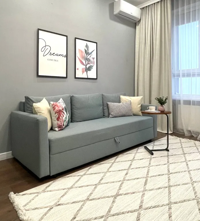 Стильная  квартира евродвушка в ЖК GreenLine Terra