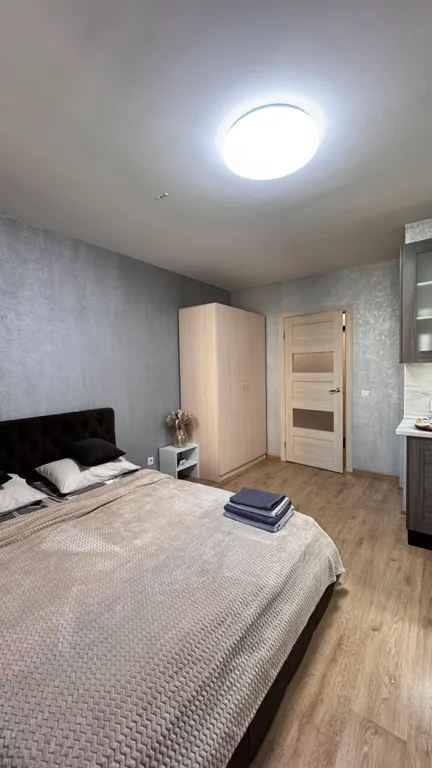 Квартира Квартира Студия у метро Ладожская для 2+1 гостей — Санкт-Петербург