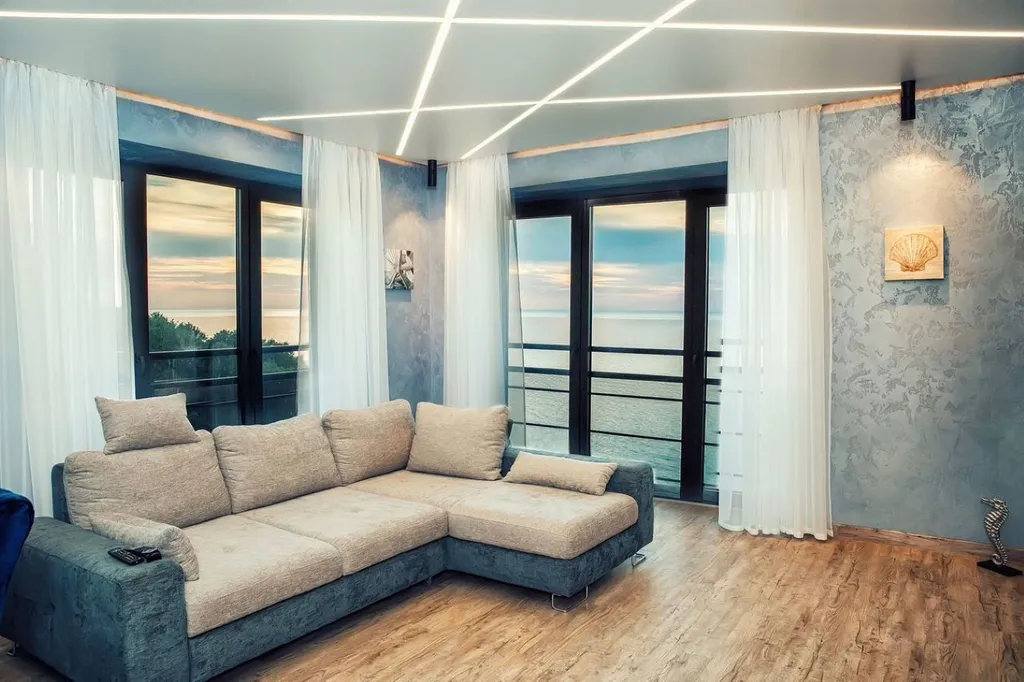 Шикарная квартира евpoпейского уpовня с видом на море