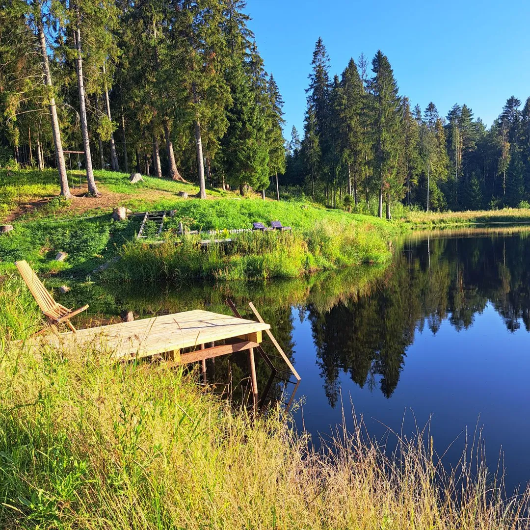 Место отдыха у дома