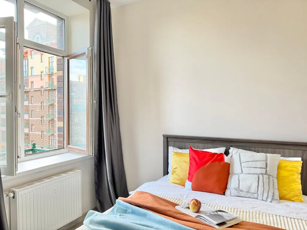 Просторная квартира с балконом