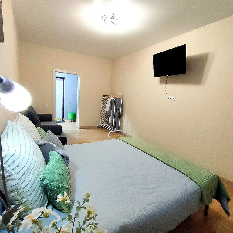 Квартира Уютная 1-к квартира в эко ЖК Белые росы в Динской — Динская