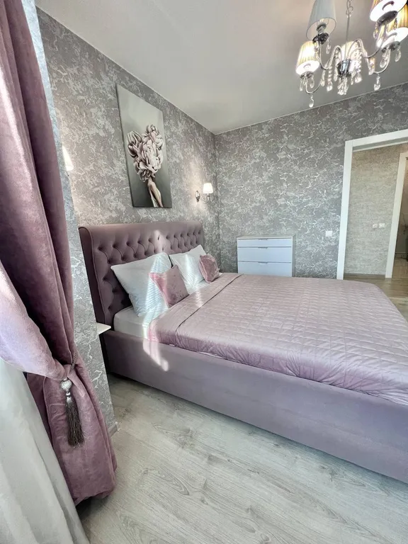 Квартира Квартира ЖК Морская Симфония-2 МореСолнцеАпарт с видом на горы, море и бассейн — Адлер