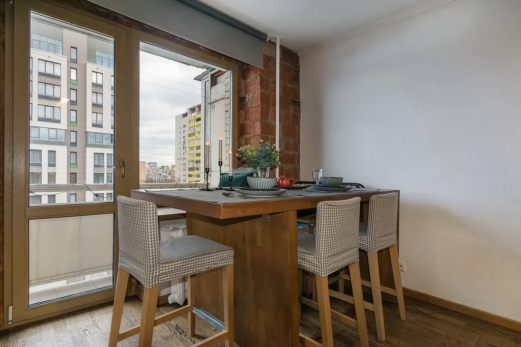 Квартира Квартира Атмосферная студия с великолепным видом — Москва