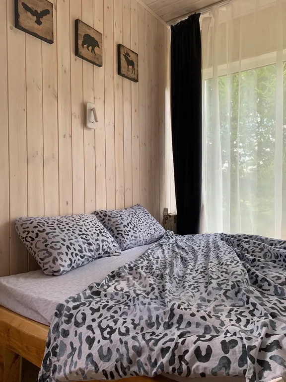 Семейный уютный домик с сауной и купелью