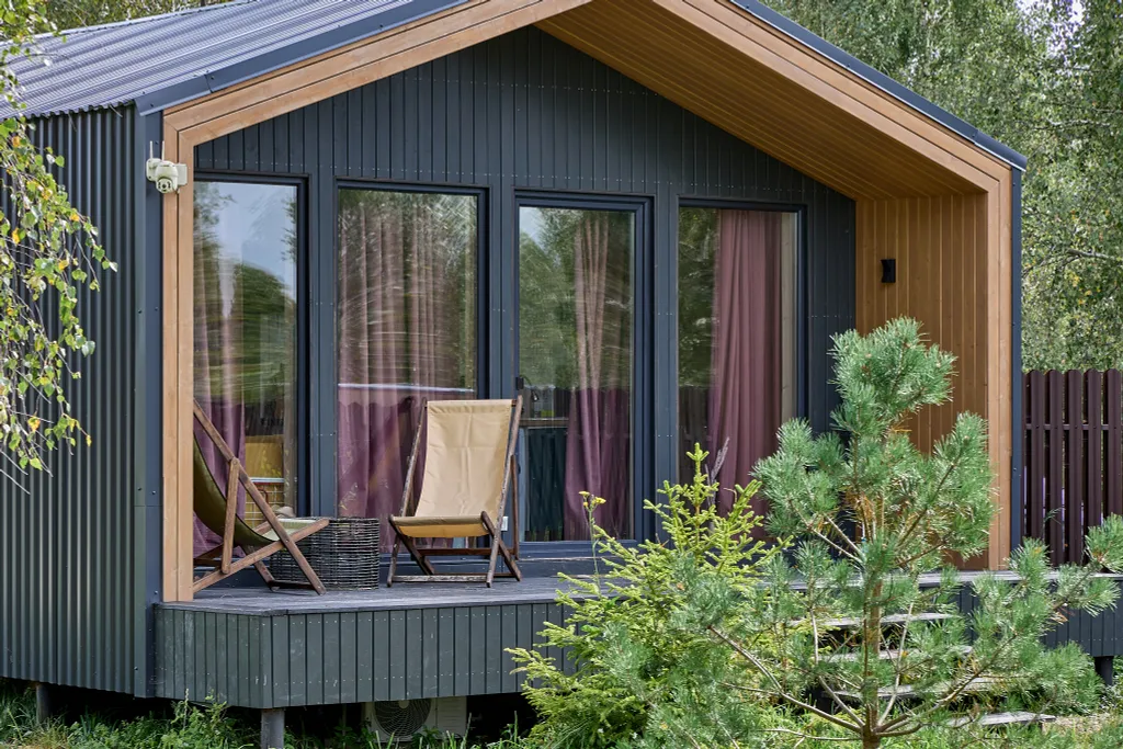 Уютный маленький домик с сауной