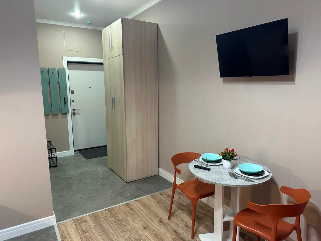 Квартира Квартира Оранжевая студия рядом с метро Потапово — Москва