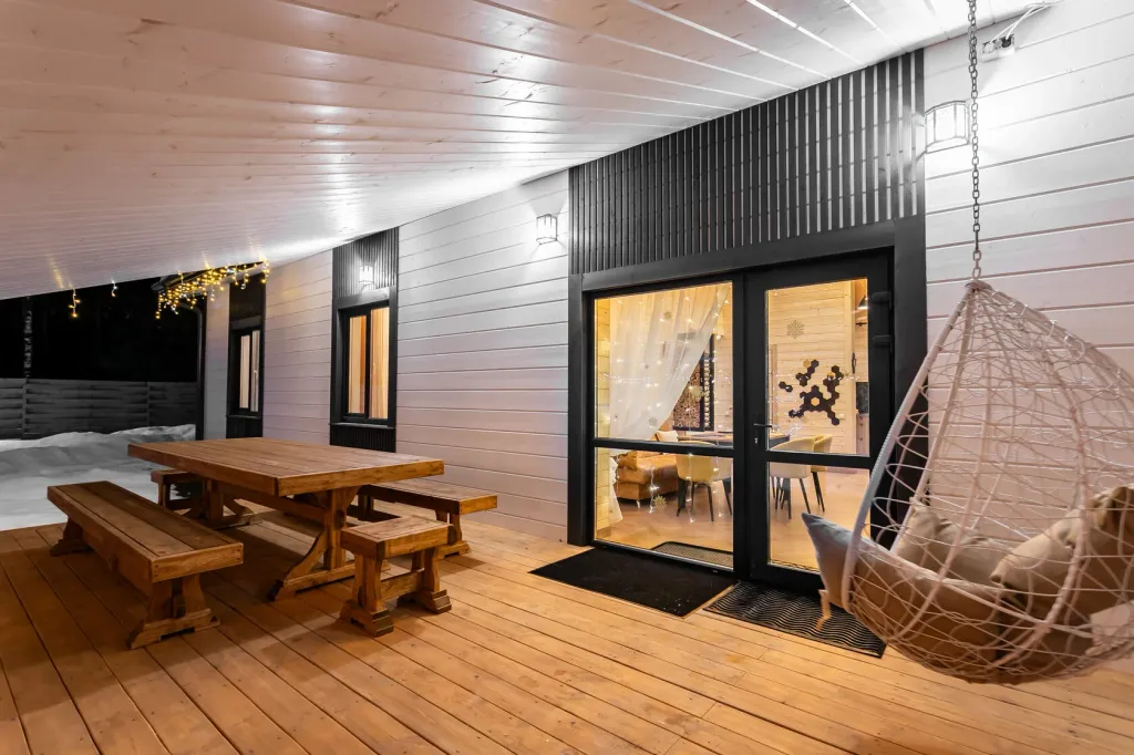 Коттедж Эко-дом Пчёлка в живописном лесу — Минино (Раменский м/о)