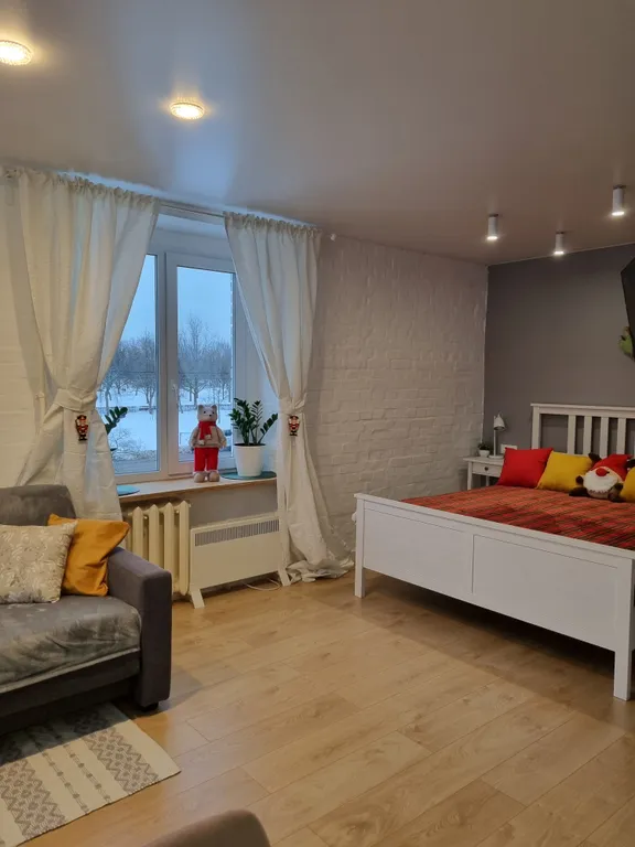 Квартира с видом на собор Святого Петра и Павла