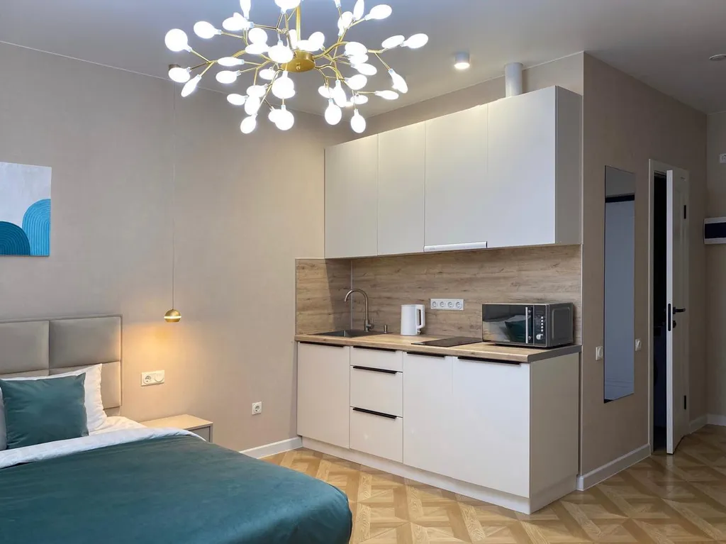 Квартира Квартира Стильная, комфортная студия в ЖК Дыхание — Краснодар