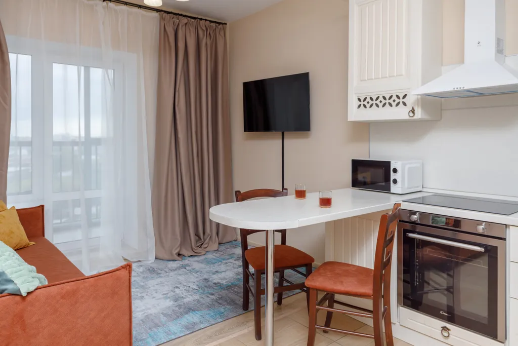 Квартира с видом на город