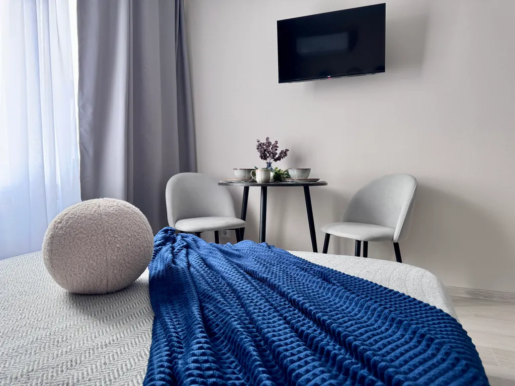 Красивая квартира с видом на озеро