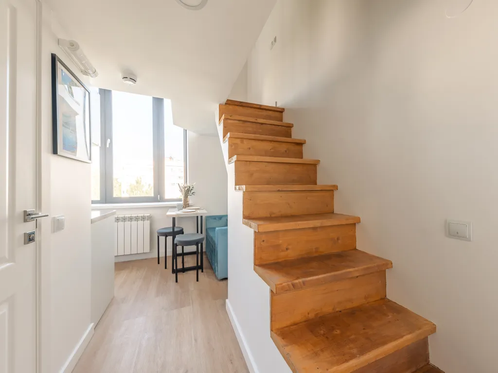 Квартира Квартира Двухуровневая студия у Финского залива — Санкт-Петербург