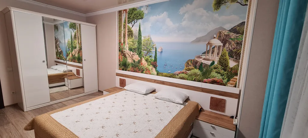 Квартира Квартира Апартамент с кухней и с балконом с видом на море — Севастополь