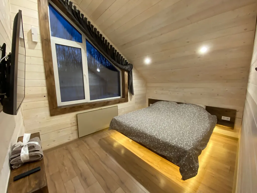 Дом в лесу, сибирский банный чан