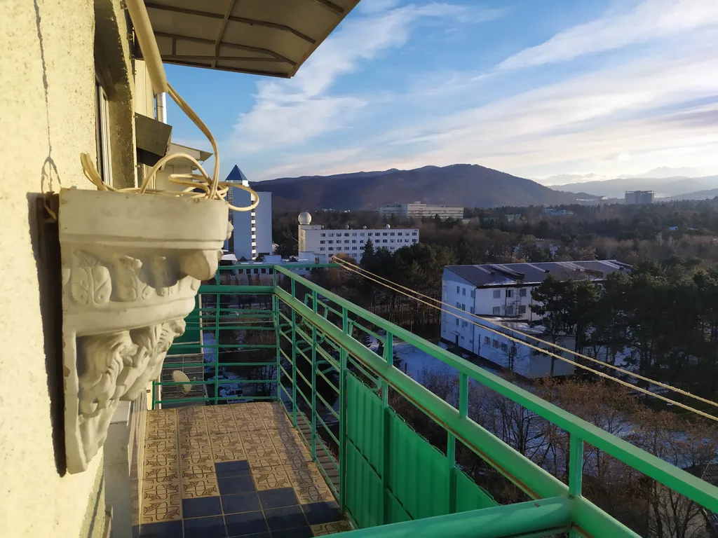 Красивый вид на горы