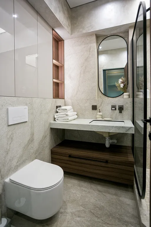 Студия с террасой и видом на море в скай плаза 3