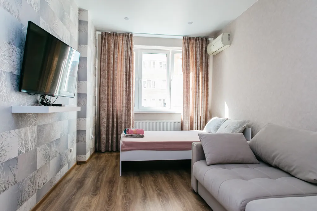 Квартира Уютная евро 2 комнатная квартира рядом с парком и стадионом — Краснодар